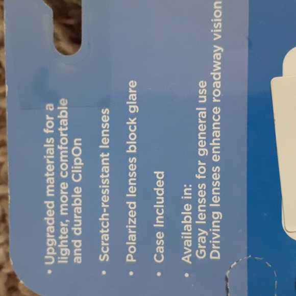 Solar Sheild Clip on sunglasses, polarized, 50 Rec5 - Picture 3 of 8